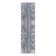 Bonnetta Geometric Machine Woven Polypropylene Indoor / Outdoor Area Rug in Blue/Ivory