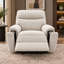 Ensemble de salon inclinable Maddox 3 pièces en tissu texturé avec canapé, causeuse, fauteuil et porte-gobelets dissimulés-1380343601-1380343607