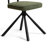 Stylish Modern Fabric Upholstered Solid Metal Dining Chairs-337885821