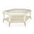 La Rachelle Hexagon Cocktail Table - Champagne