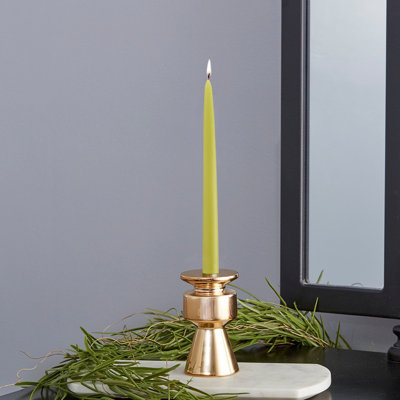 Bougie conique non parfumée