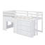 Lit mezzanine avec armoire intégrée et tablettes-1602181040