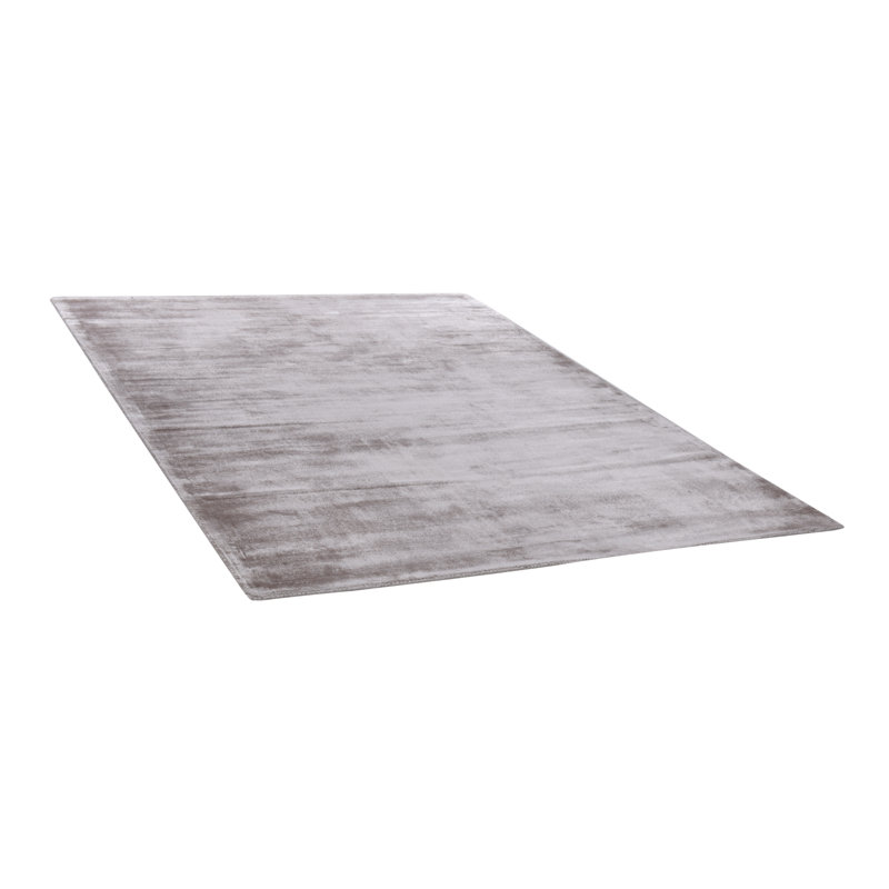 Shine Solid Colour Hand Woven Hand Loomed Tan Area Rug, Runner 65 x 135cm