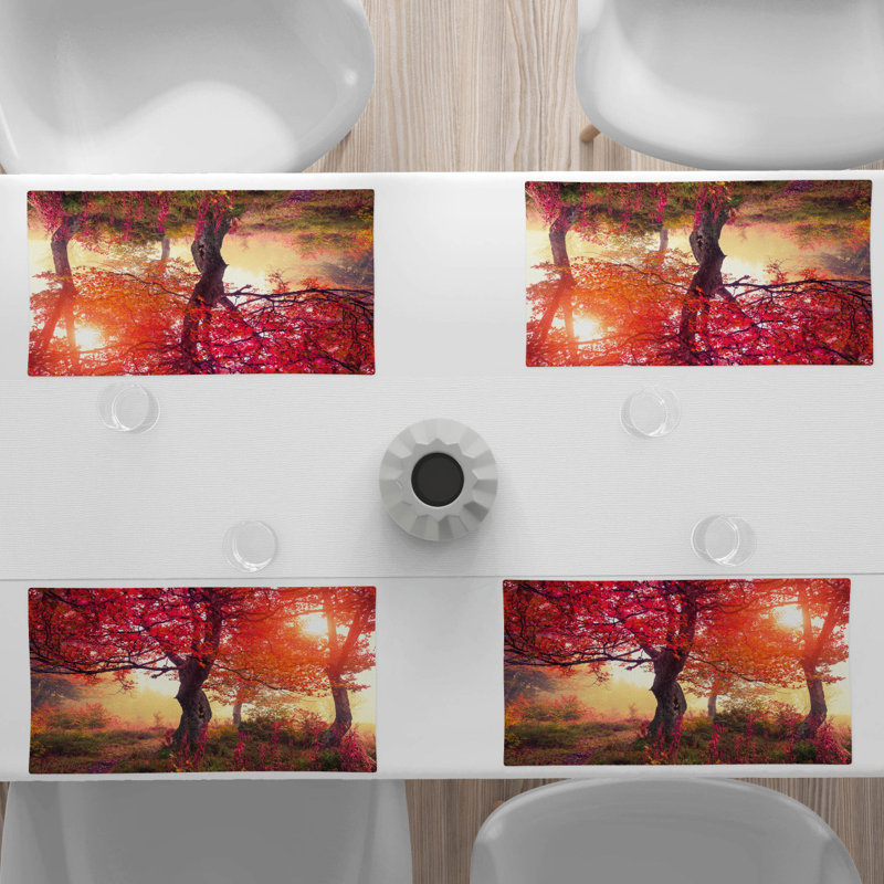 Polyester Animals/Nature Rectangle Placemat