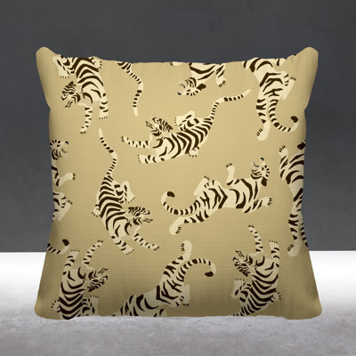 Outdoor Reversible Throw Pillow
