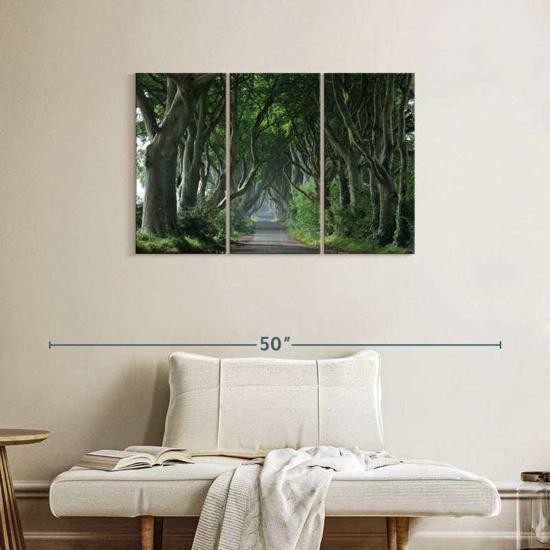 Harnek Dark Hedges, 24" H x 38" W