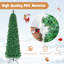 Arbre de Noël artificiel à fibre optique 6 pi avec 517 branches