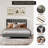 Velvet Platform Bed Frame-911693007