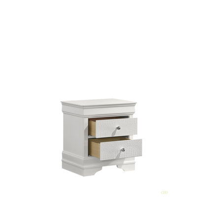 Table de chevet 2 tiroirs Blaze
