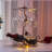Tabletop Wine Rack With Glass Shelf