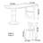 Novel irregular dining table with creative design-1654262598