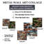 Andreoni - Ensemble d'art mural abstrait de 5