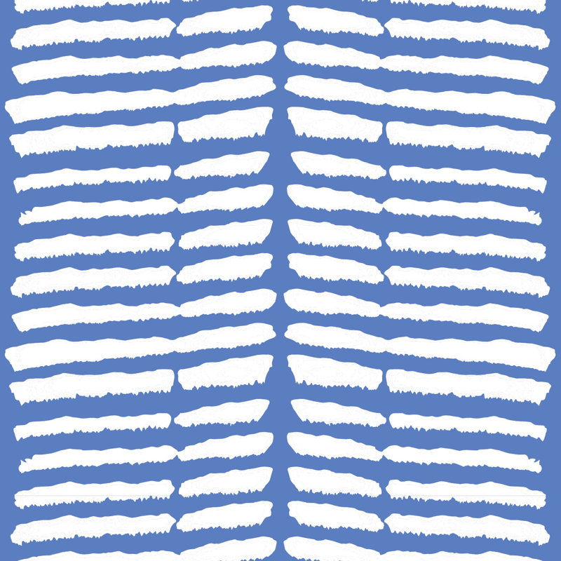 Panneau de papier peint adhésif 10 pi x 25 po Tasmanian Beach, Bleu