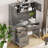 67" H Executive Desk With Hutch-262208371