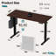 Seilles 55.1" W Height Adjustable Standing Desk-536351599
