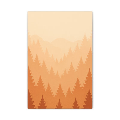 Apel Single Picture Frame Print on Canvas