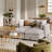 Somerdale Modern 4-Piece Armless Pit Sectional Sofa-1993060906