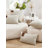 Decorative Solid Pillow Covers with Leather Label (Set of 2)-101280830-101280816