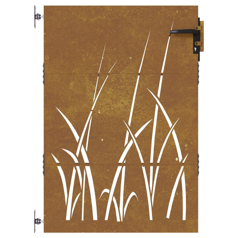 Oliphant Metal Gate, Rusty, 150cm H x 85cm W x 3cm D