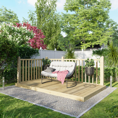 122 L x 244 W Interlocking Deck