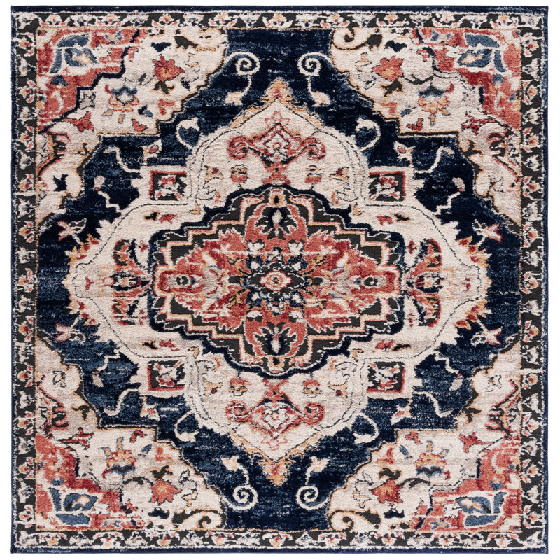 Mahle Area Rug, Square 6'7"