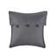 Ensemble de literie réversible rustique, motif écossais gris, housse pour lit de jour simple