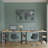 Metal Frame Double 2 People Study Desk-1338165096