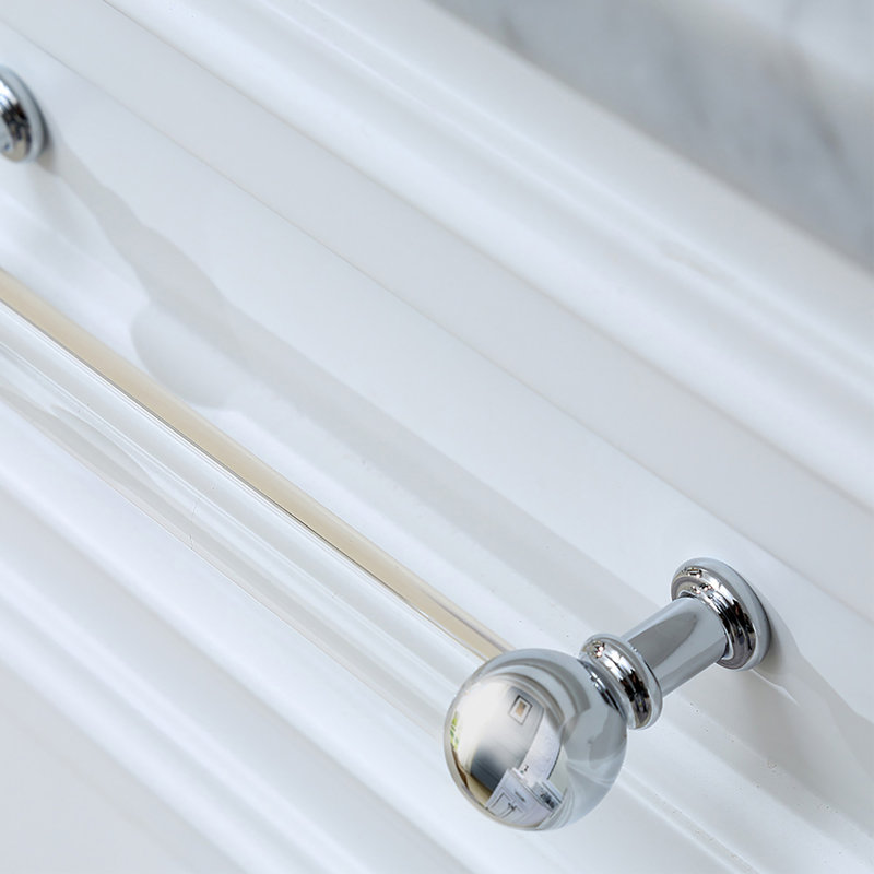 Meuble-lavabo simple 30 po Goyette, Blanc, 30"