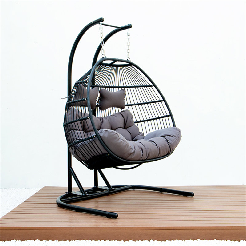 FAUTEUIL DOUBLE PLIABLE PLIABLE AVEC COUSSIN