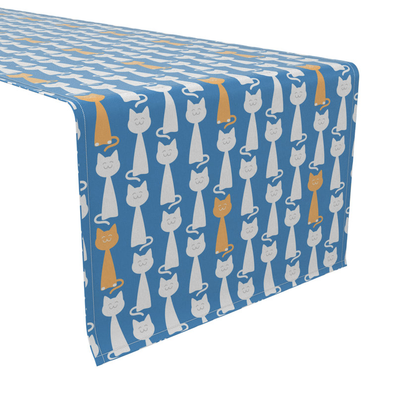 Rectangular Cotton Twill Table Runner