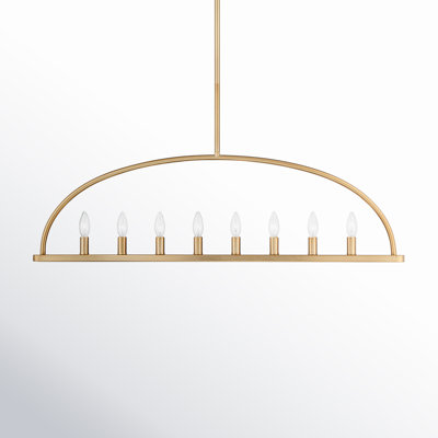 Aleena 8 - Light Lantern Geometric Chandelier