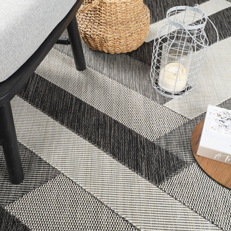 Aleeana Area Indoor/Outdoor Rug, Rectangle 80 x 150cm