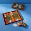 Ensemble de backgammon léopard