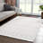 Bayyinah Farmhouse Moroccan White Area Rug-631658648
