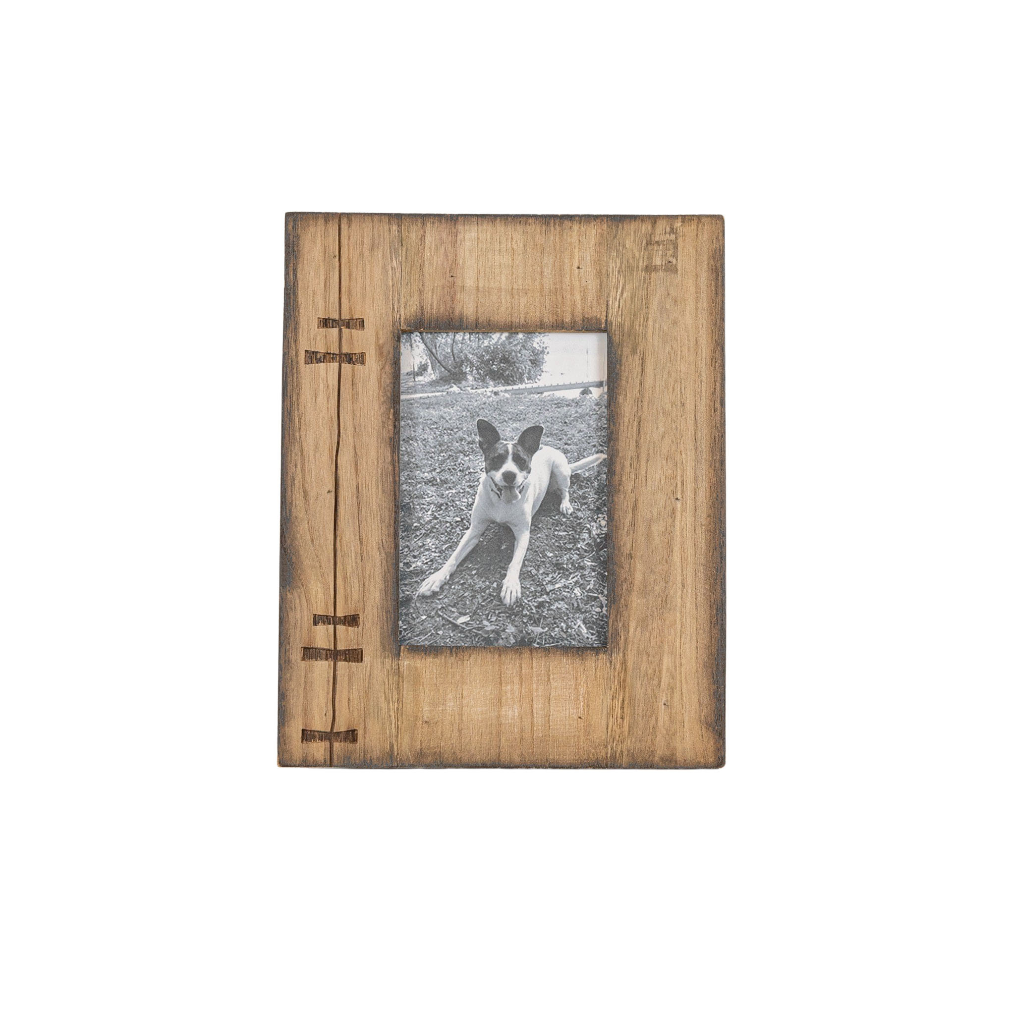 6x8 Frame Beige Real Wood Picture Frame Width 3 inches | Interior Frame  Depth 0.5 inches | Natural