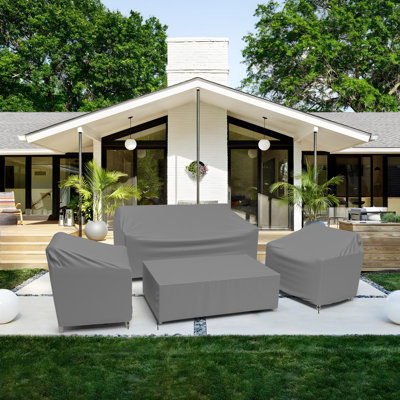 Patio Furniture Cover For 4 Piece by Arlmont & Co.