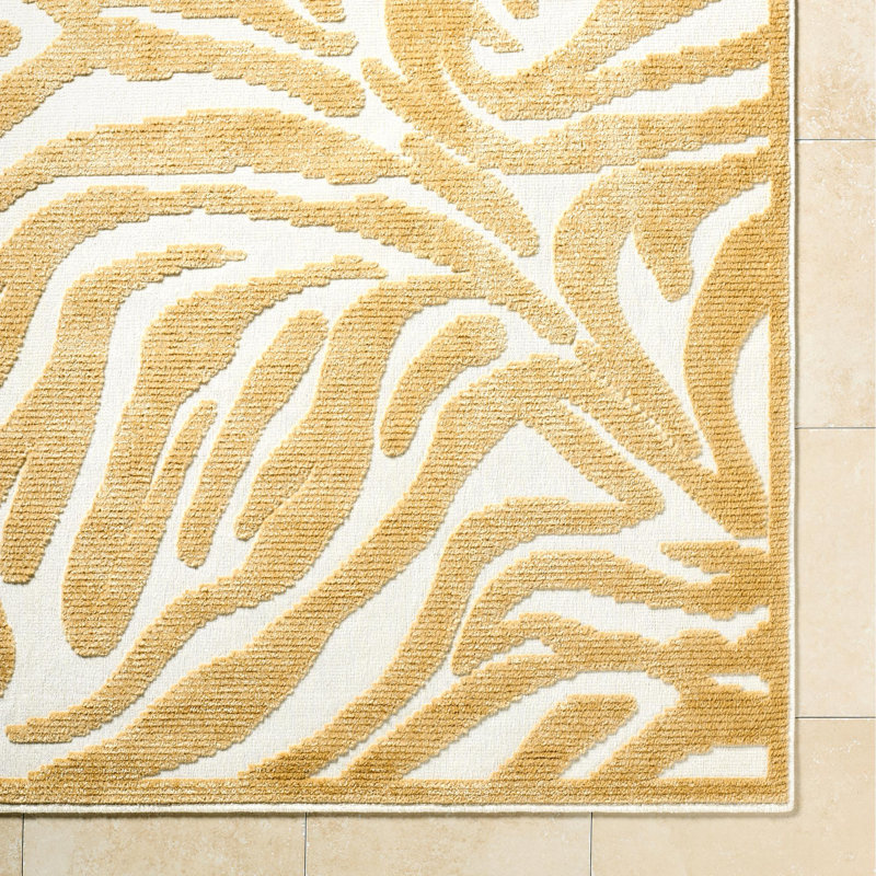 Tapis d'intérieur lavable à la machine Grannis, Rectangle 3 pi 3 po x 5 pi