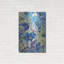 Art mural en métal «Garden Blues I» par Tim O'Toole, Luxe