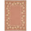Tapis d'intérieur / extérieur à motif floral Lueck-20791119