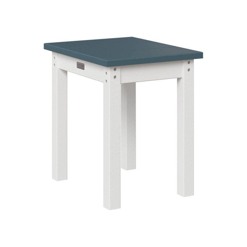 Table de bout Berlin Gardens, Ardoise / blanc