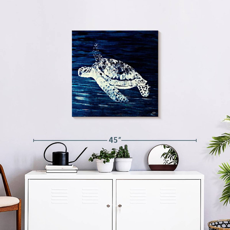 Brampt Swim Along I, 24" H x 24" W