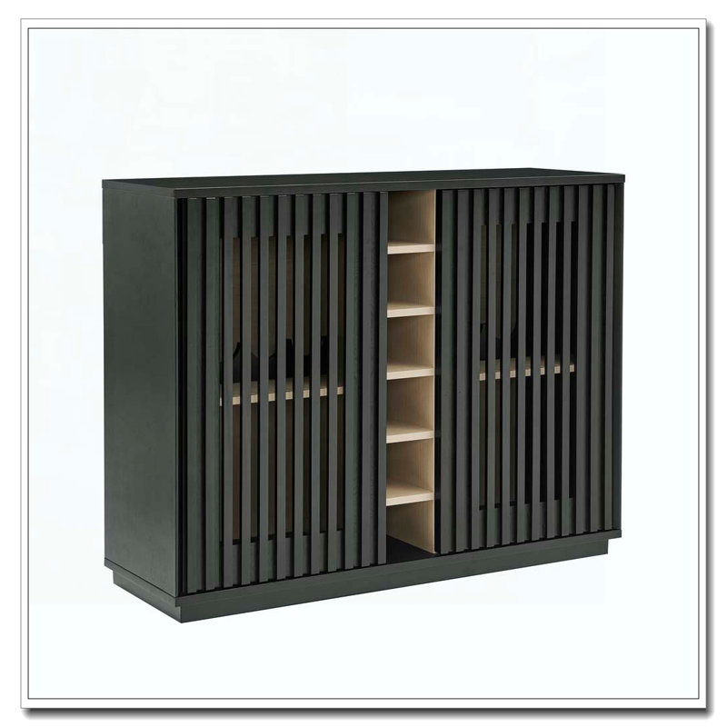 Armoire à boissons évidée Modern, Noir