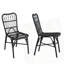 Ensemble de 2 chaises d'extérieur en rotin-577576525