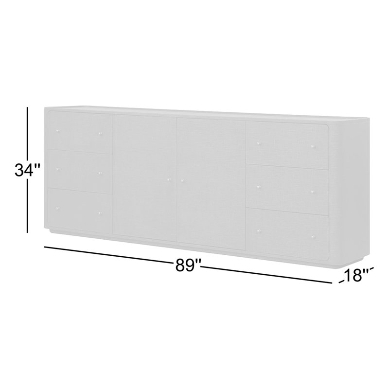 Paula 89'' W Sideboard