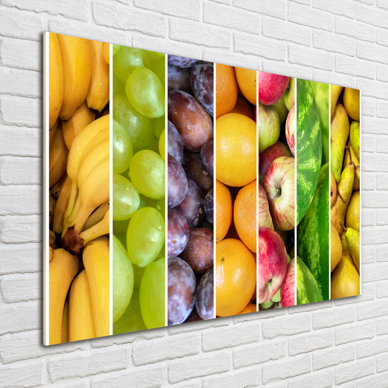 Fruits - No Frame Print on Glass