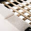Lit de jour en molleton beige avec compartiment de rangement, lit gigogne et options de divertissement, système de musique intégré-755810496-755810527
