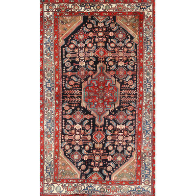 Tapis bleu marine Southwestern