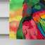 Drapeau de maison de perroquet hippie