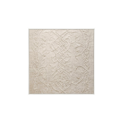 Machine Washable Beige Area Rug GSIX03696