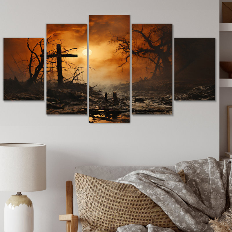 Impression sur toile - 5 panneaux